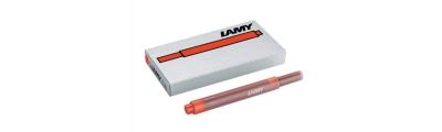 Lamy Fountain Pen Ink Cartridges-Red
