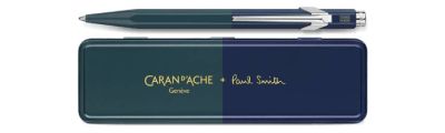 Caran d'Ache 849 PAUL SMITH Racing Green & Navy Blue Balpen - Limited Edition