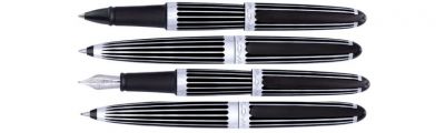 Diplomat AERO Stripes Black 