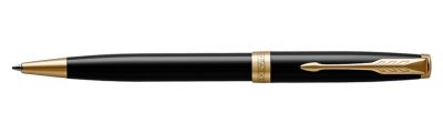 Parker Sonnet 2017 Black Lacquer GT-Ball Pen