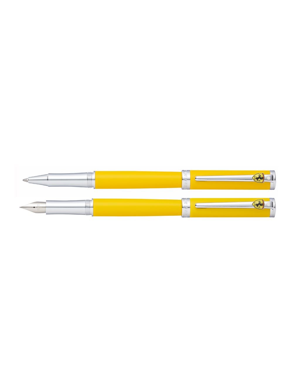 Sheaffer Ferrari Intensity Satin Yellow Medium Point Fountain Pen FE0952253 New 